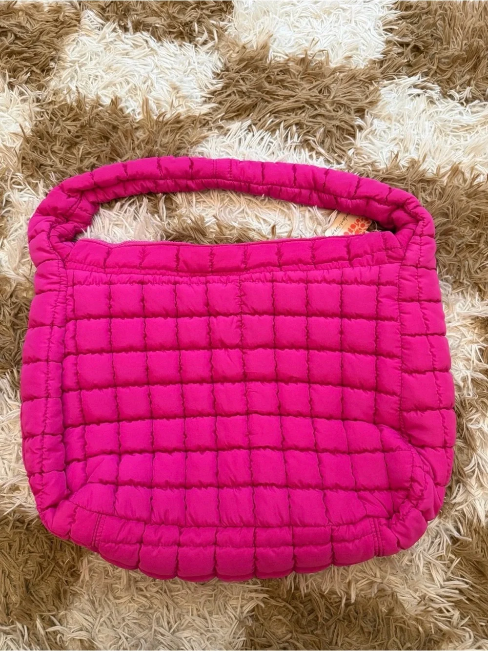 Brand New Free People Puffer Carry All Bag